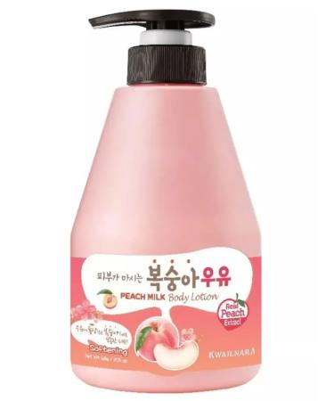 WELCOS Kwailnara Peach Milk Body Body lotion 560ml - Buy Online on GoSupps.com