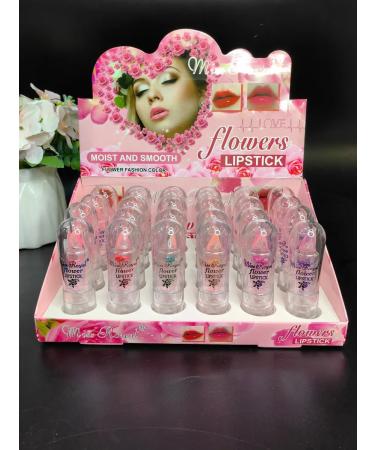 your appearance Hygienic lipstick with flower - Buy Online on GoSupps.com