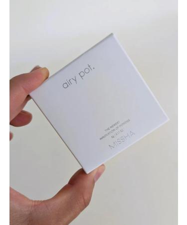 MISSHA Facial powder Airy Pot Pressed Powder Translucent - Buy Online on GoSupps.com