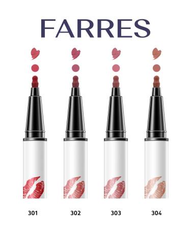 FARRES Lip pencil matte persistent 304 shade - Buy Online on GoSupps.com