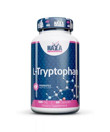 Haya Labs Tryptophan 500 Mg 60 caps Tryptophan - Buy Online on GoSupps.com