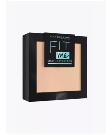Maybelline Matte fit me tone 105 natural-beige