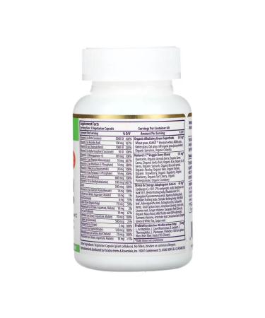 Paradise Herbs Complex of superfuds and multivitamins with iron 60 capsules - Buy Online on GoSupps.com