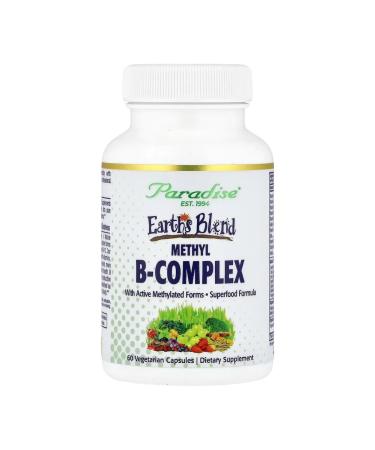 Paradise Herbs Complex of B vitamins B 60 capsules