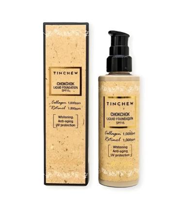 TINCHEW Moisturizing foundation with collagen and retinol 13