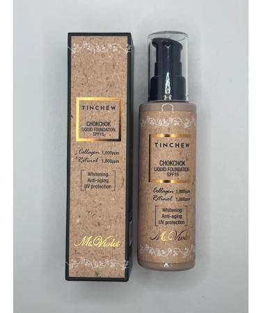 TINCHEW Moisturizing foundation with collagen and retinol 13 - Buy Online on GoSupps.com