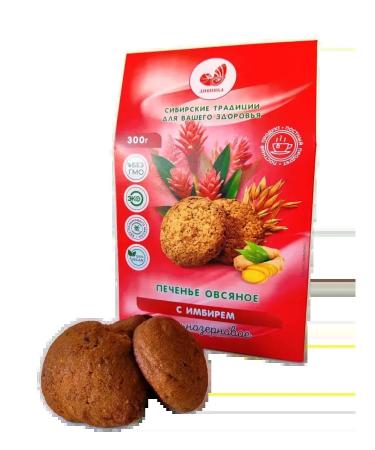 ECO-PRO MSC Eat cookies with ginger 300 g "Divine" - Buy Online on GoSupps.com