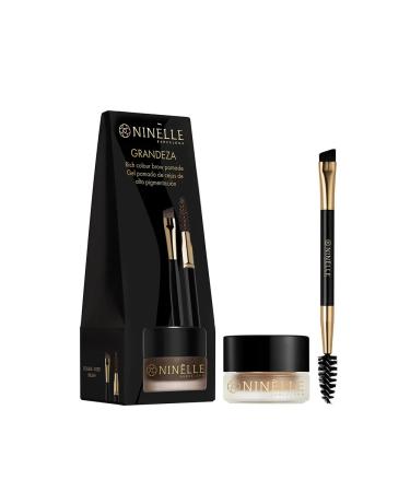 Ninelle Eyebrow gel cream Grandeza tone 647 brown