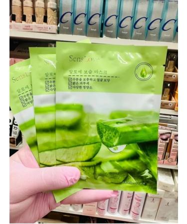 Facial face mask Senslove Aloe Vera - Buy Online on GoSupps.com