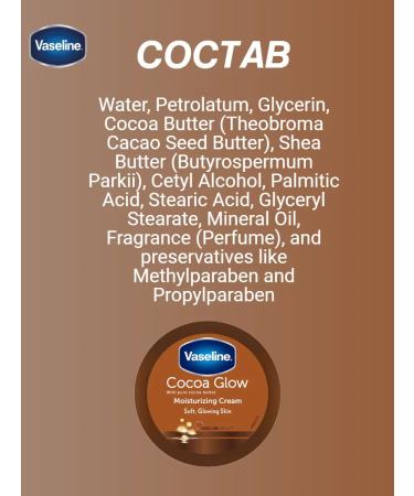 Vaseline Cream for face and body with cocoa oil and shi 75ml - Buy Online on GoSupps.com