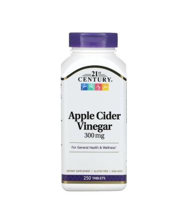 21st Century Apple vinegar in tablets 250 pcs