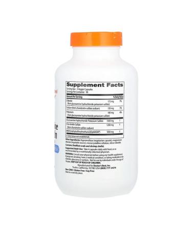 Doctor's Best Glucosamine chondroitin and MSM with Optimsm 360 capsules - Buy Online on GoSupps.com