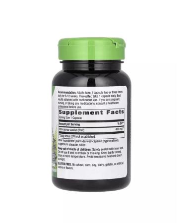 Nature's Way Vitex fruits 400 mg 100 capsules - Buy Online on GoSupps.com