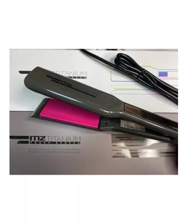 Mz Titanium Hair iron wide pink plates cosmos gloss - Buy Online on GoSupps.com
