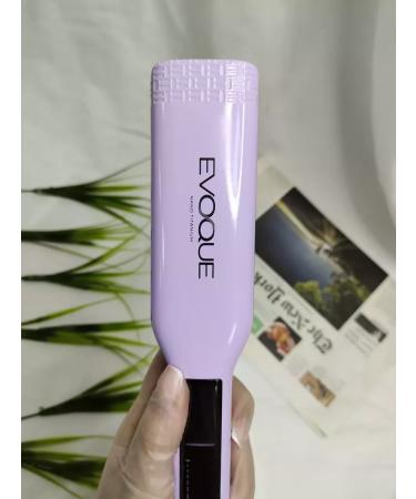 EVOQUE Hair iron with wide plates lilac - Buy Online on GoSupps.com