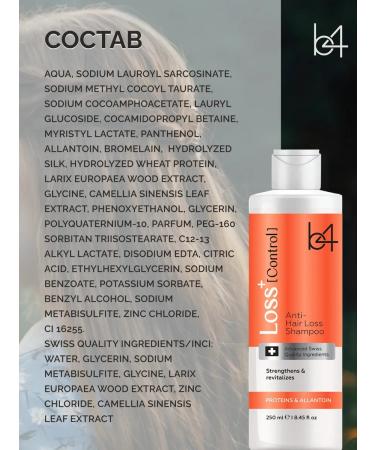 B4 Anti-hair loss shampoo - Buy Online on GoSupps.com