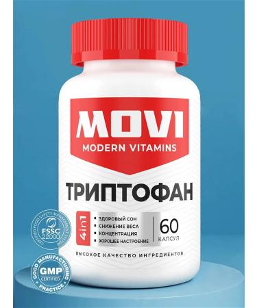 MOVI Triptofan 500mg 60 capsules (L-Tryptophan)