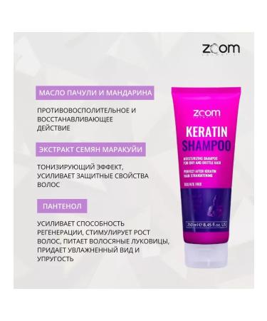 ZOOM SHAMPOO SHIMPOO 250 ml shampoo 250 ml - Buy Online on GoSupps.com