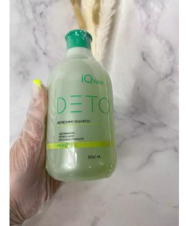 IQ hair Detox deep cleaning shampoo 500 ml - Buy Online on GoSupps.com