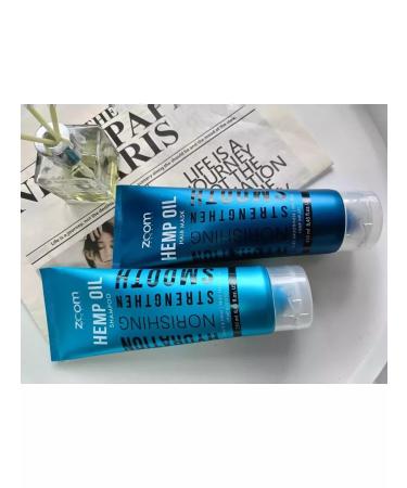 ZOOM Home departure Shampoo+Mask Hemp Oil - Buy Online on GoSupps.com