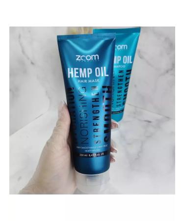 ZOOM Home departure Shampoo+Mask Hemp Oil - Buy Online on GoSupps.com