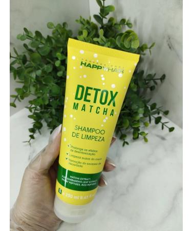 Happy Hair Sulfate shampoo Detox Matcha 250 ml - Buy Online on GoSupps.com