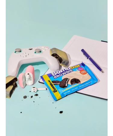 BombBar Brownie's protein cookies without sugar 50g x 10pcs - Buy Online on GoSupps.com