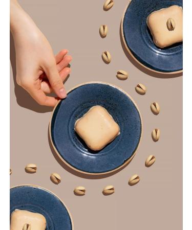 BombBar Brownie's protein cookies without sugar pistachio 10pc x 50g - Buy Online on GoSupps.com