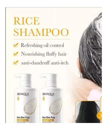 IMONA Shampoo with rice extract 500ml - Buy Online on GoSupps.com