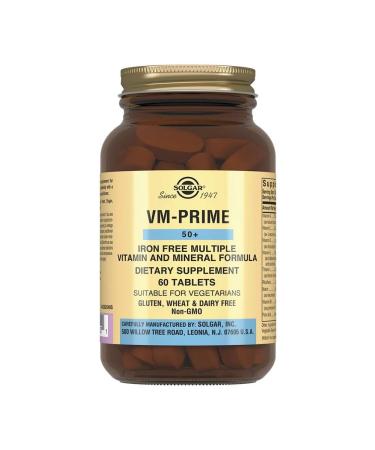 SOLGAR Multivitamin and mineral complex 50+ 60 pcs