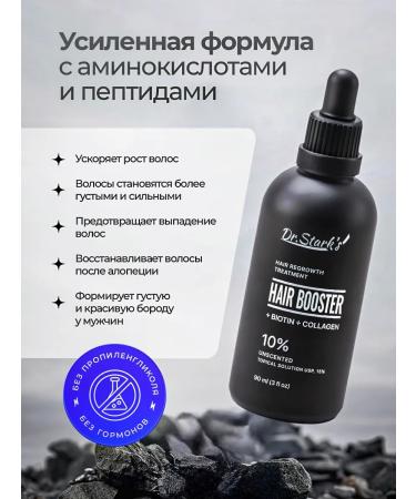 Dr Stark's Lotion 10% for hair growth and beard - Buy Online on GoSupps.com
