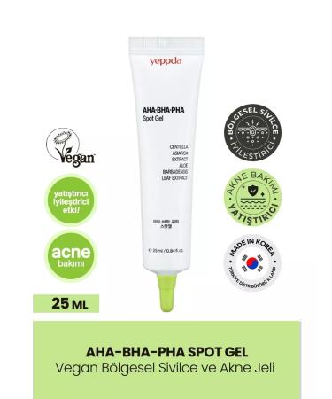 YEPPDA Point gel from acne with acids and centella spot gel