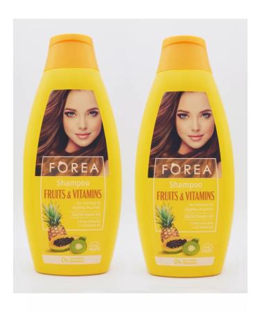 FOREA Women's hair shampoo with fruit 1000 ml Germany