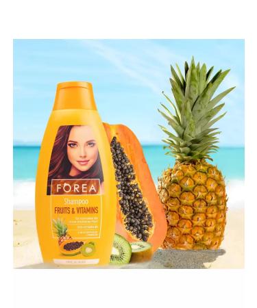 FOREA Women's hair shampoo with fruit 1000 ml Germany - Buy Online on GoSupps.com