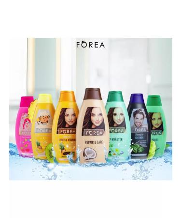 FOREA Women's hair shampoo with fruit 1000 ml Germany - Buy Online on GoSupps.com