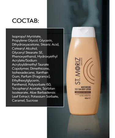 St Moriz Auto -tanning for the body and face gradual lotion dark hue - Buy Online on GoSupps.com