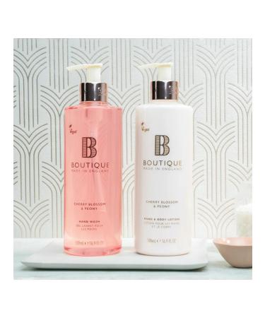 Boutique Hand soap cherry flower and peony 500 ml - Buy Online on GoSupps.com