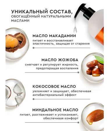 Lounge Line Perfumed shower gel 1000 ml orange and jasmine - Buy Online on GoSupps.com