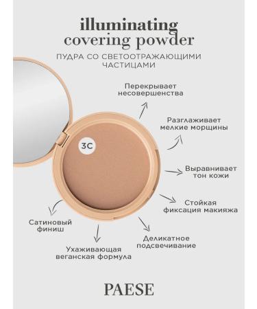 PAESE Fleet powder reflective - warm shade 3 with - Buy Online on GoSupps.com