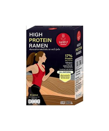 Happy Noodle Lapsha ramen protein without gluten 4 portions * 70 g - Buy Online on GoSupps.com