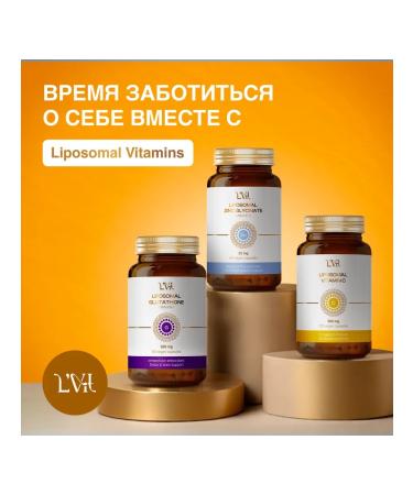 L'Vit Liposomal vitamin C (120 capsules) dietary supplement liposomal vitamins - Buy Online on GoSupps.com