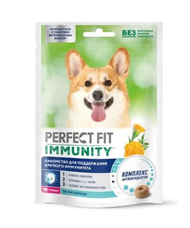 PERFECT FIT A treat for maintaining the immunity of dogs 90g 12pcs - Buy Online on GoSupps.com