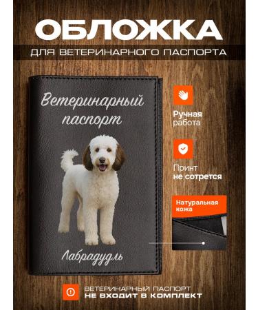 RussianHandmade Veterinary passport for dogs Labradudl