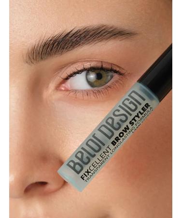 BELOR DESIGN Eyebrow gel transparent fixing fixceller - Buy Online on GoSupps.com