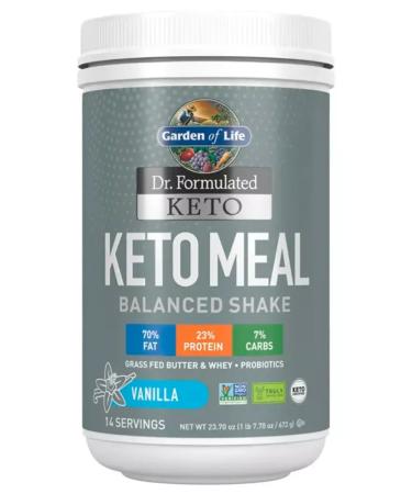 Garden of Life Wastein for Keto diet 672g vanilla - Buy Online on GoSupps.com