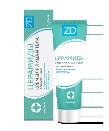 ZD Face and body cream with cramids 2 pcs - Buy Online on GoSupps.com