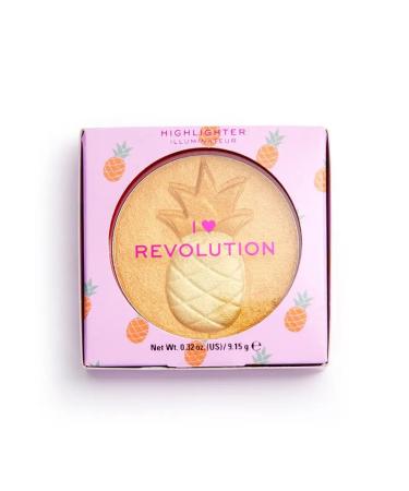 I Heart Revolution Highlighter for the face bright dry flickering crumbly - Buy Online on GoSupps.com
