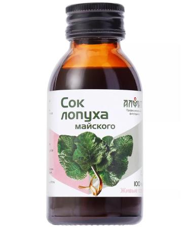 ALFIT Juice of leaves and roof burdock May 100 ml - Buy Online on GoSupps.com
