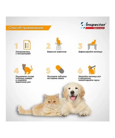 inspector Tablets from ticks of slate of worms Quadro 0.5-2 kg - Buy Online on GoSupps.com