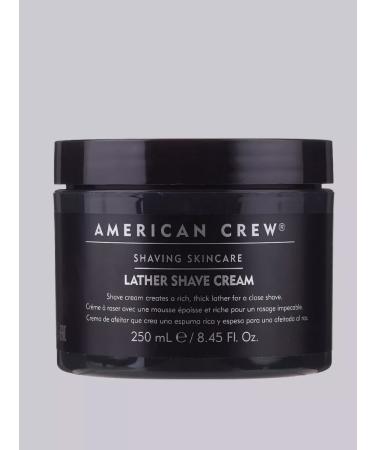 American crew shaving Lather Shave Cream 250 ml